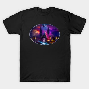 Spell- Casting Witch-Halloween T-Shirt